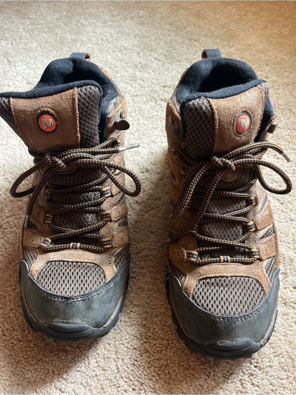 Merrell Moab Rain Boot Brown J06051 ~ Mens Size 8.5 ~ Hiking Camping